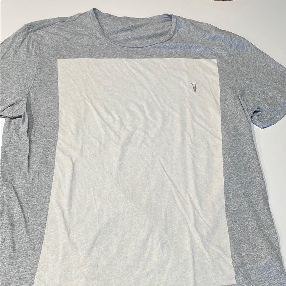 All Saints Gray Men's T-Shirt